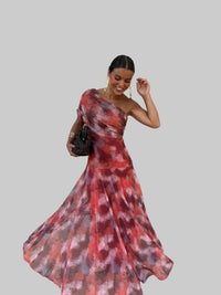 Granada | Vestido Largo Hombro Caído