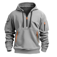 Sudadera gris claro