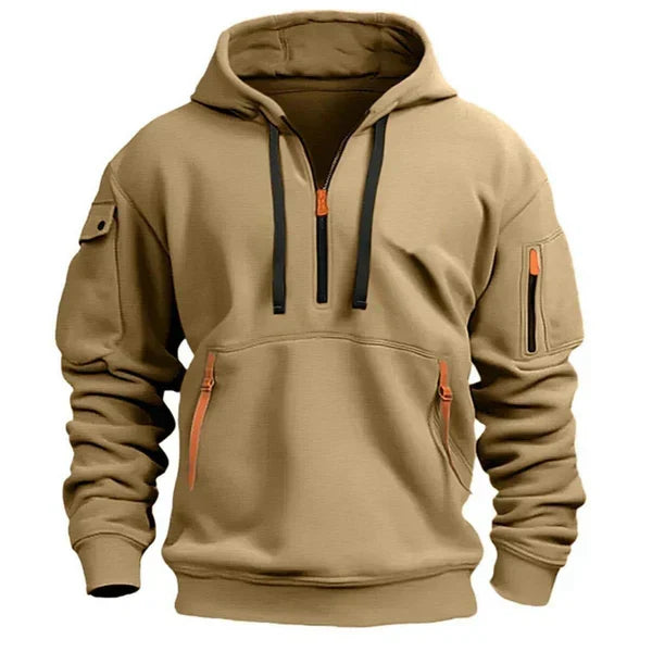 Sudadera caqui