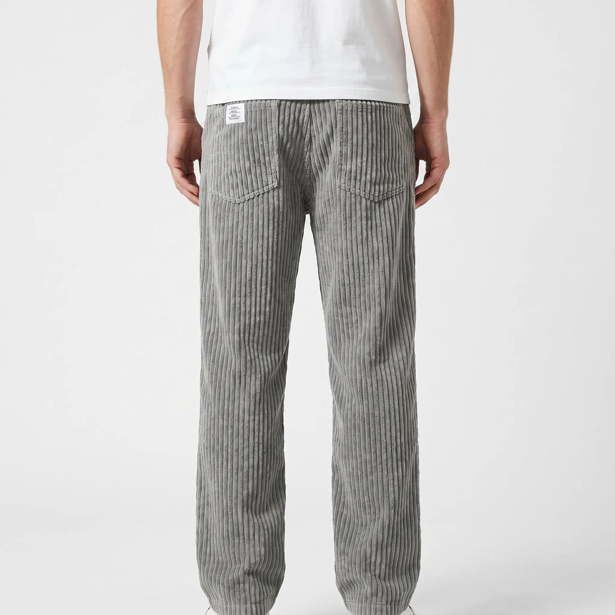Pantalón de pana de hombre con cintura elástica