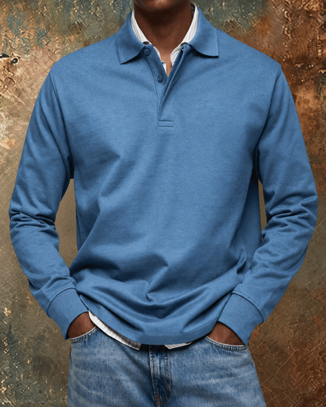 Polo de manga larga