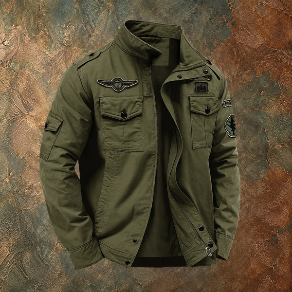 Chaqueta militar estructurada Noah