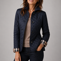 Chaqueta acolchada Greta de mujer en color azul marino