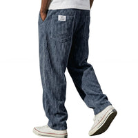 Pantalón de pana azul oscuro