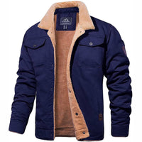 Bomber azul