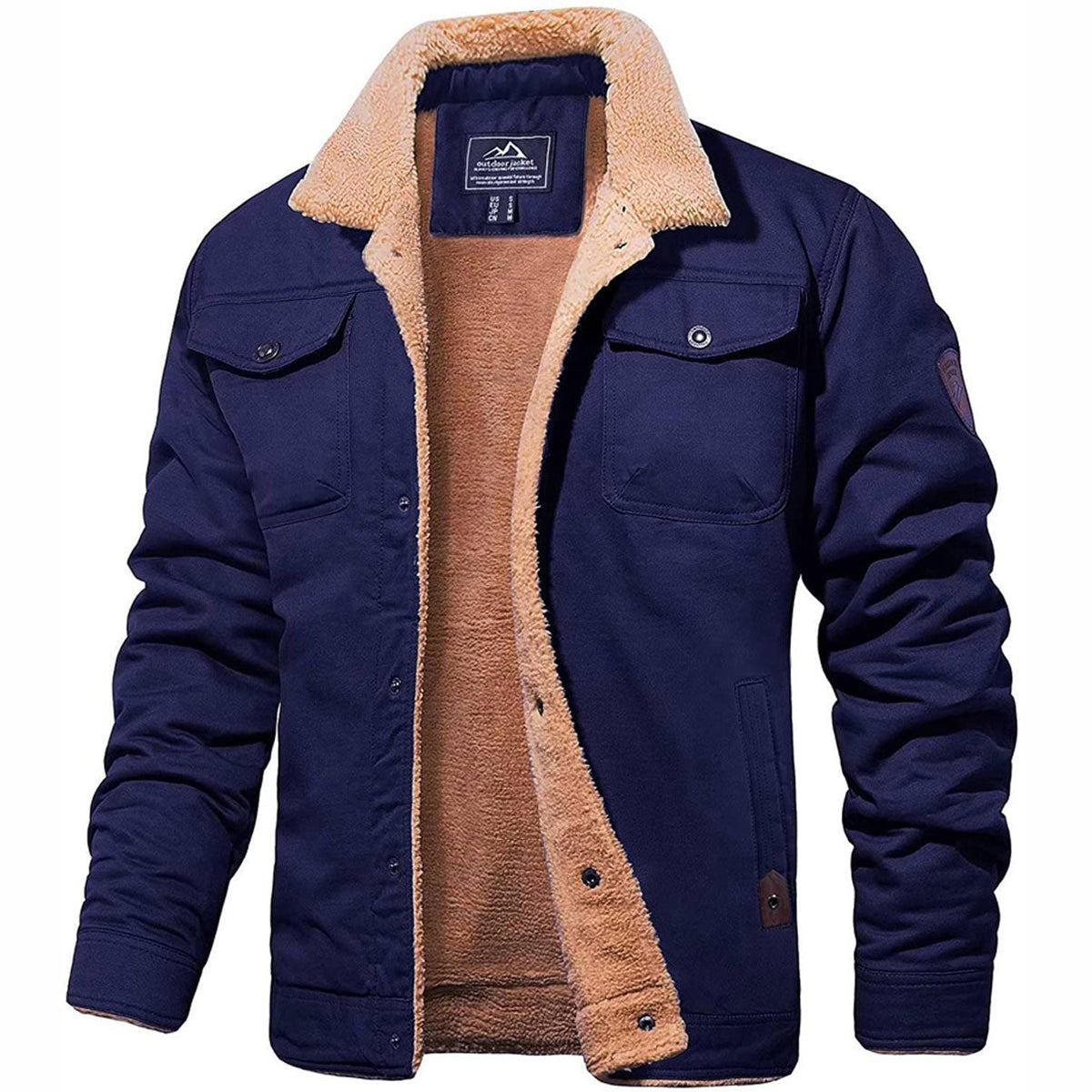 Bomber azul