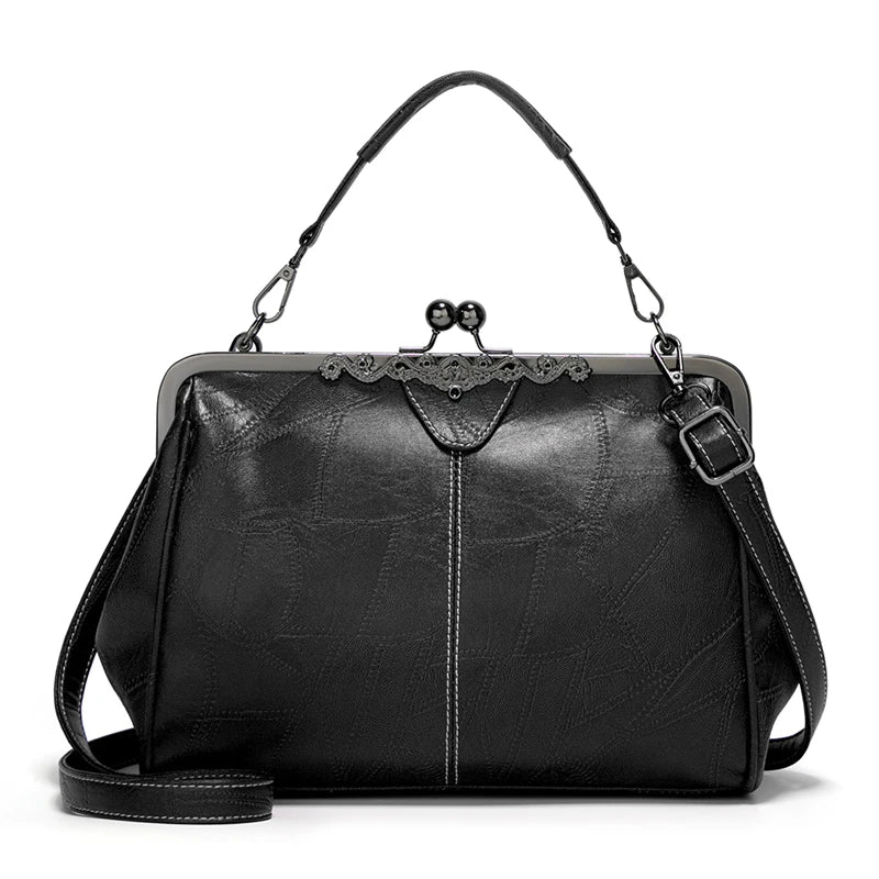 Bolso Bandolera Retro de Cuero PU para Mujer BSD-036