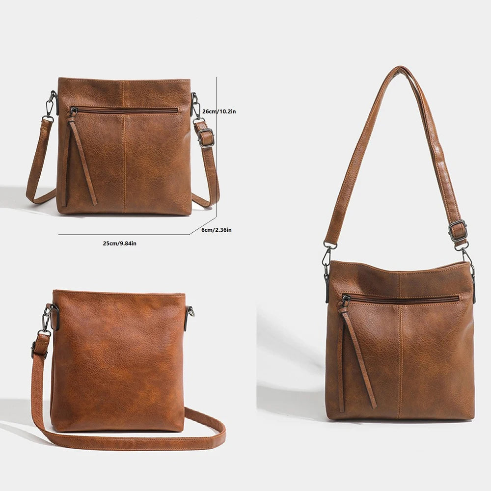 Bolso Bandolera Marrón