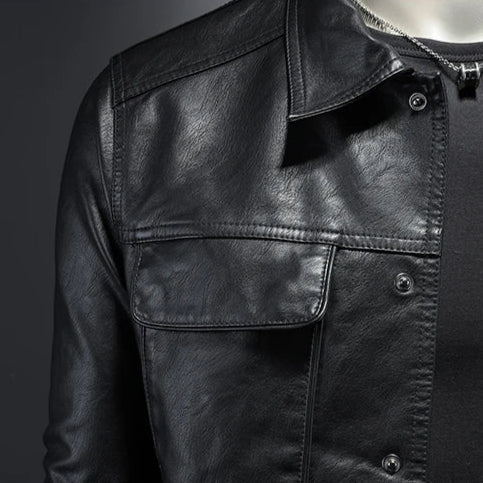 Chaqueta de piel rider