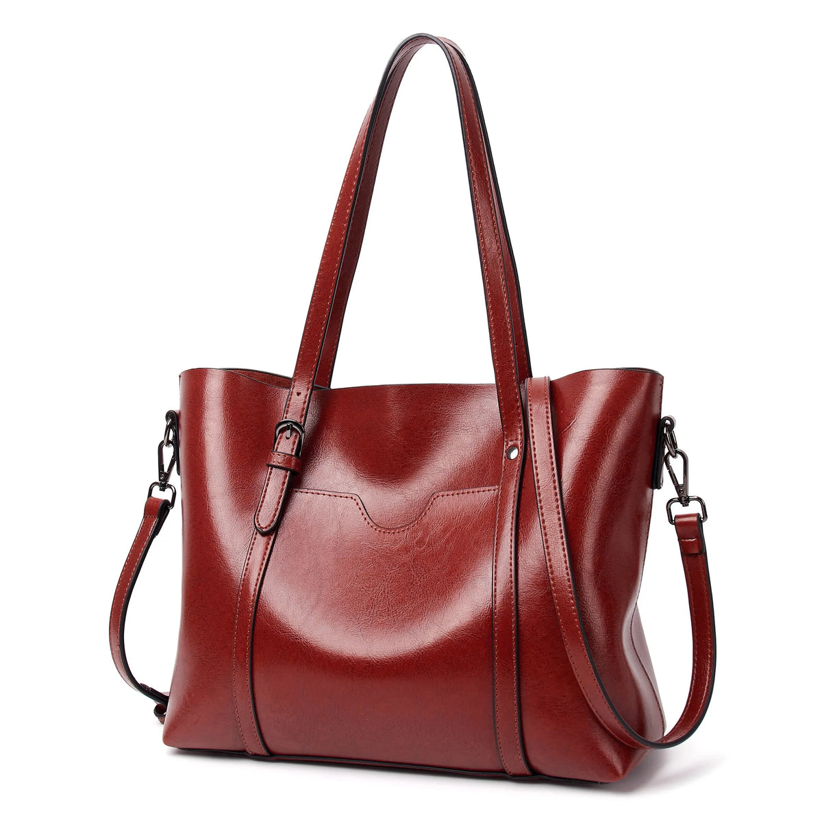 Bolso Tote de Cuero PU Vintage para Mujer DM-003