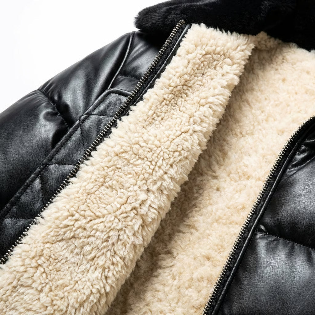 Chaqueta acolchada vintage
