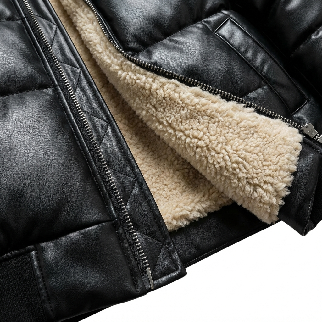 Chaqueta acolchada vintage