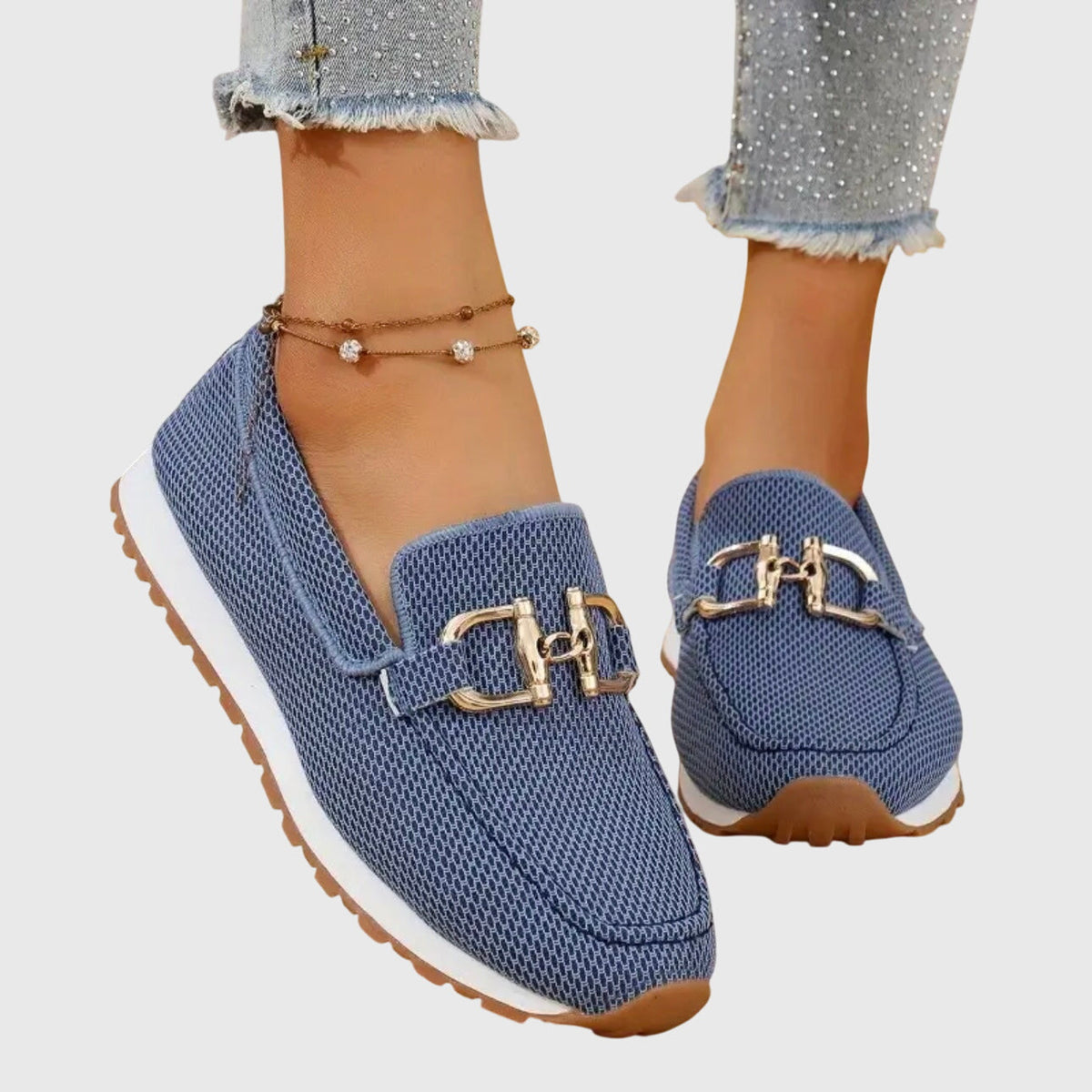 Mocasines Neutros Claros