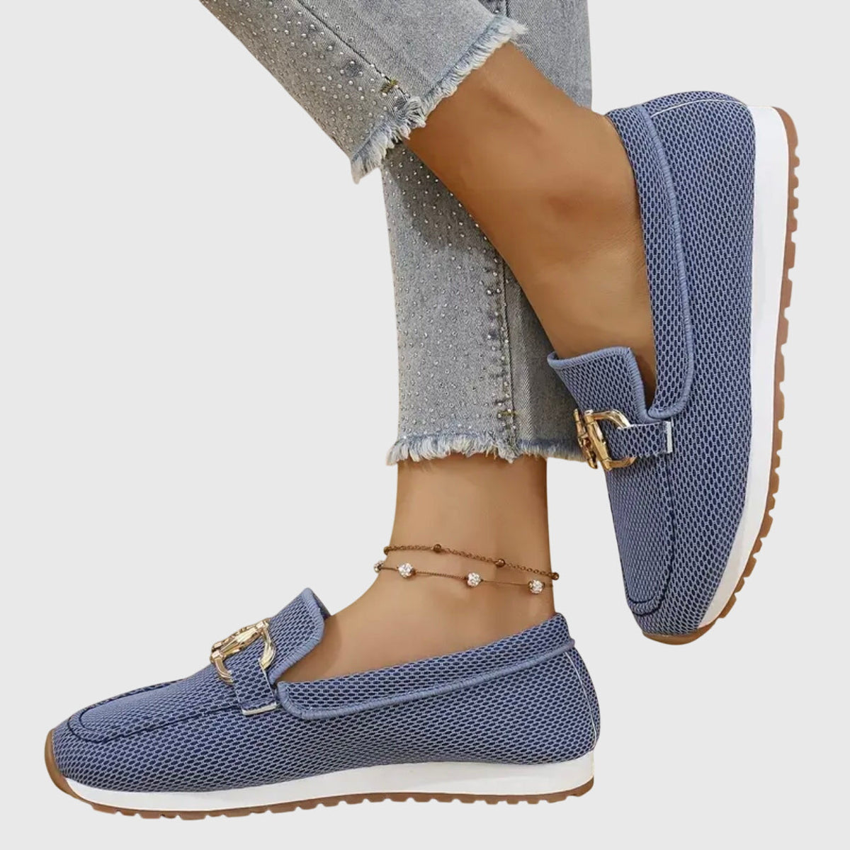 Mocasines Neutros Claros