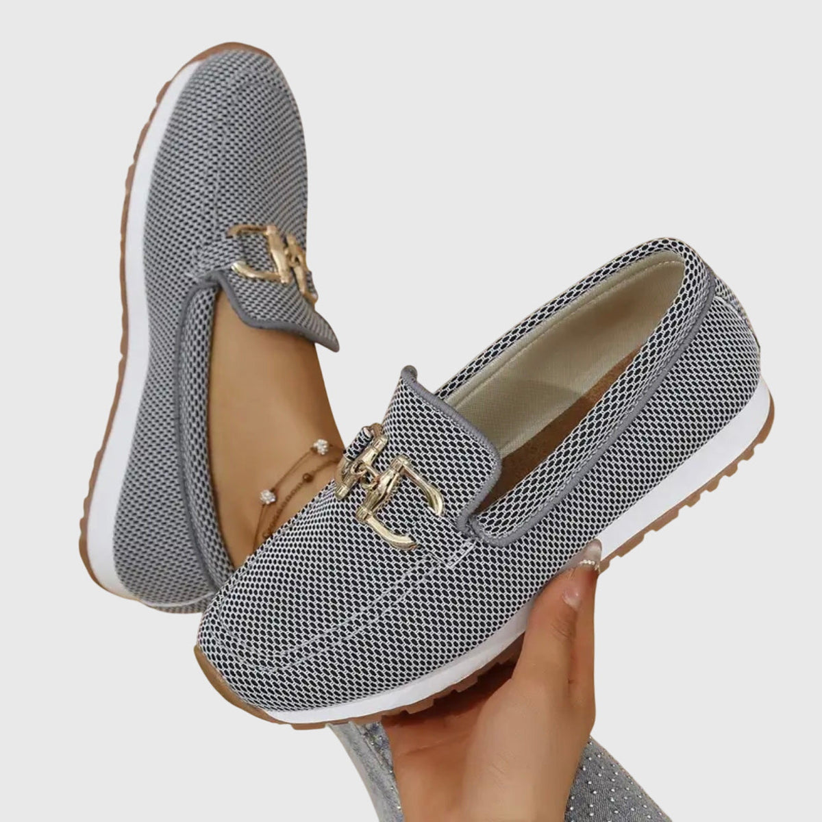 Mocasines Neutros Claros