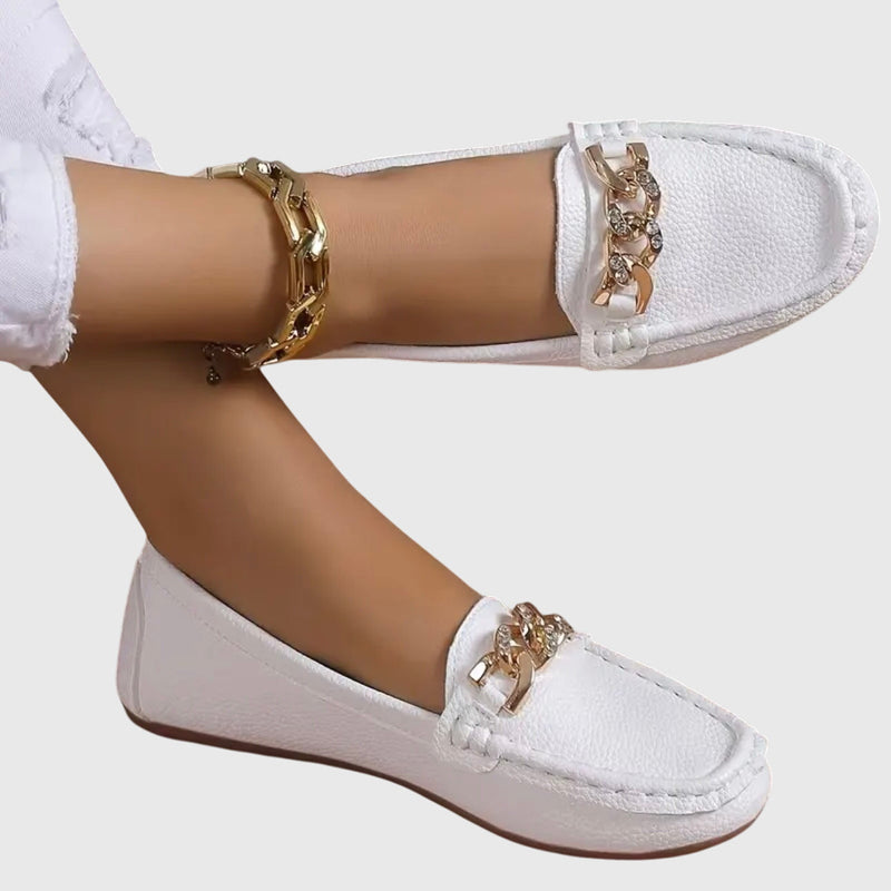 Mocasines Blanco o Negro