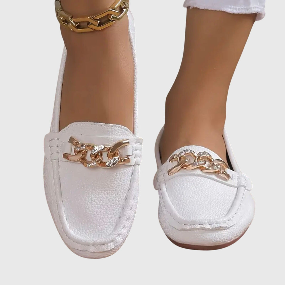Mocasines Blanco o Negro