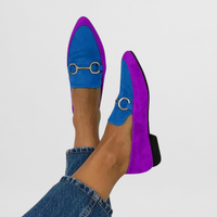 Mocasines Tonos Morados
