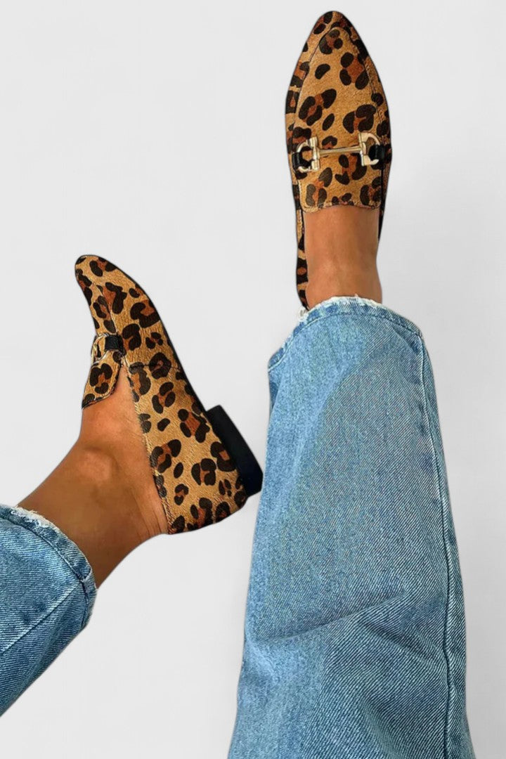 Mocasines Leopardo