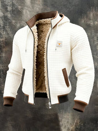 Chaqueta retro blanco