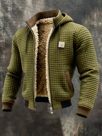 Chaqueta retro verde