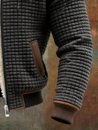 Chaqueta retro con capucha